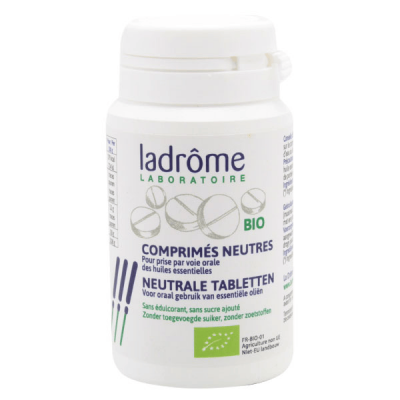 LADROME Comprim&eacute;s Neutres Bio - Absorption Huiles Essentielles Voie Orale