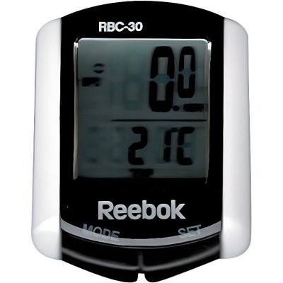 REEBOK Compteur de v&eacute;lo sans fil -  - Affichage analogique 8 fonctions
