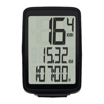 SIGMA Compteur de v&eacute;lo  BC PURE 1 BLACK transmission par c&acirc;ble
