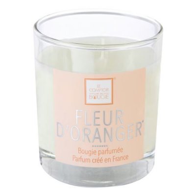 PARIS PRIX Comptoir de la Bougie - Bougie Parfum&eacute;e 190g Fleur d'Oranger