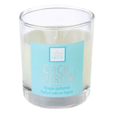 PARIS PRIX Comptoir de la Bougie - Bougie Parfum&eacute;e Comptoir 190g Coco Citron