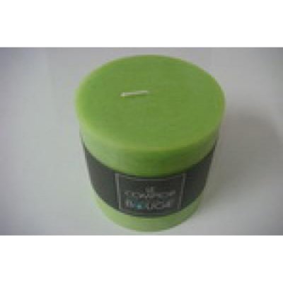 LE COMPTOIR DE LA BOUGIE Comptoir des bougies - Bougie ronde Rustic - Diam. 10 cm - Vert
