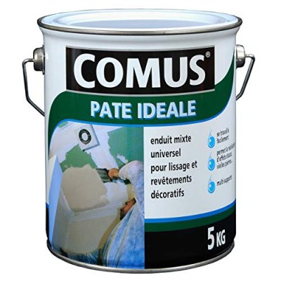 COMUS  - enduit pate ideale 5KG enduit mixte multi-usage, tout suppport