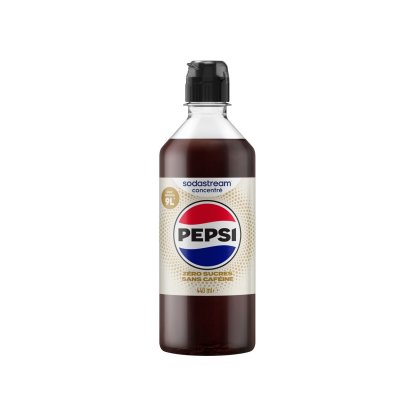 SODASTREAM Concentr&eacute; Pepsi Z&eacute;ro Sucres sans caf&eacute;ines - 440mL 