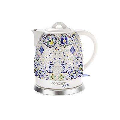 CONCEPT  rK0020 bouilloire retro art design moderne 1,5 bouilloire &eacute;lectrique sans fil 360&deg;