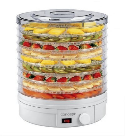 CONCEPT  SO1020 S&eacute;choir alimentaire XXL - D&eacute;shydrateur - Four de s&eacute;chage &eacute;lectrique - 9 couches