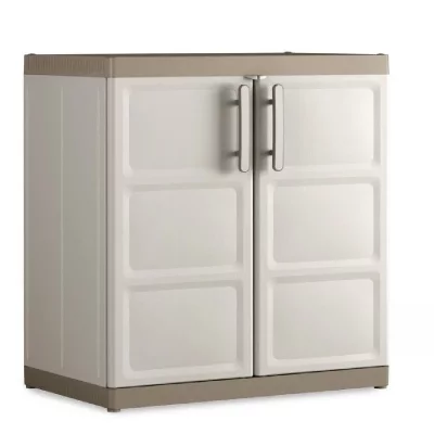 CONCEPT USINE  Armoire de rangement basse XL Excellence - Sable/Beige