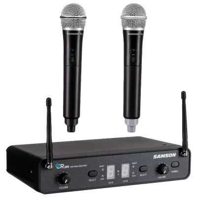 SAMSON Concert 288m Handheld - Ensemble UHF double microphone &agrave; main