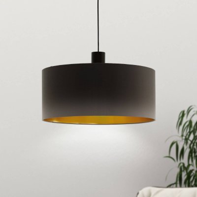 EGLO Concessa plafonnier suspension cylindrique marron fonc&eacute;