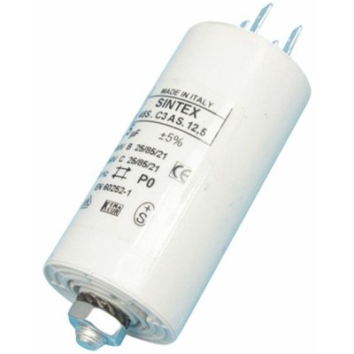 WHIRLPOOL Condensateur 12.5MF universel Lave-vaisselle 481281728955, 2807960100 