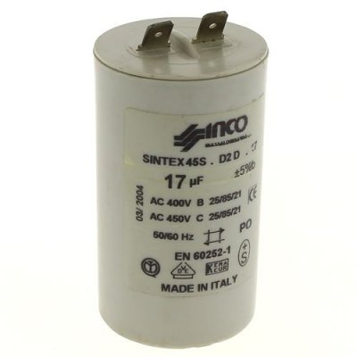 GENERIQUE Condensateur 17&micro;f 450v pour Nettoyeur haute pression Delta jet