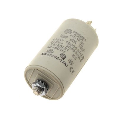VEDETTE Condensateur 18&micro;f 450v 50246552009 pour Lave-linge Brandt