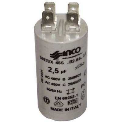 GENERIQUE Condensateur 2.5 Mf-450v Fixation Ecrou Pour Hotte - 333604
