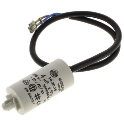 HOTPOINT ARISTON Condensateur 4&micro;f 400v + fils pour Refrigerateur Candy