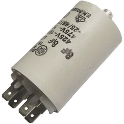VEDETTE Condensateur 8MF 450V S&egrave;che-linge AS0030666, 6531420 