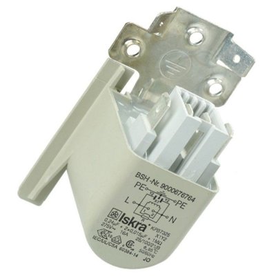 BOSCH Condensateur anti parasite d'origine S&egrave;che-linge 00623688 
