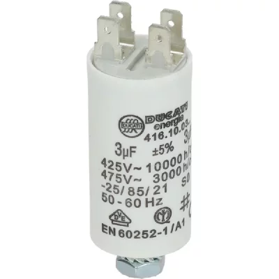 SCHOLTES Condensateur De Demarrage 3 Mf (ducati) Pour Refrigerateur - C00058962 