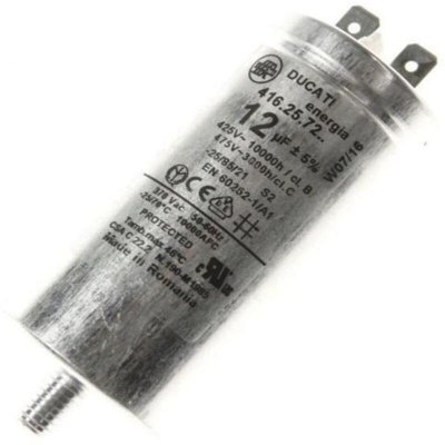 GENERIQUE Condensateur Permanent 12 Mf 450 V Pour Lave Linge - 416257229