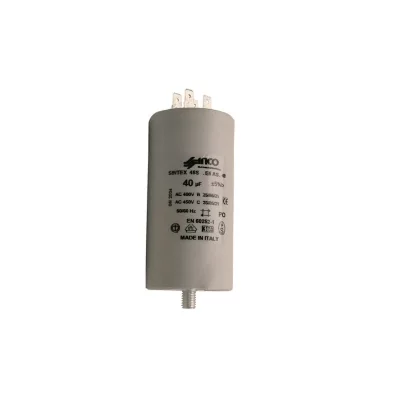 GENERIQUE Condensateur Permanent 40 Mf 400/450v Pour Lave Linge - 246519