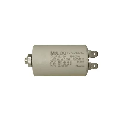 GENERIQUE Condensateur Permanent 9&mu;f 450v Pour Lave Linge - 284978