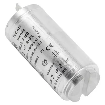ELECTROLUX Condensateur relais 2mF d'origine S&egrave;che-linge 1250020813 