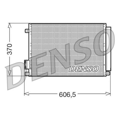 DENSO Condenseur / Radiateur de climatisation  DCN09045 (X1)