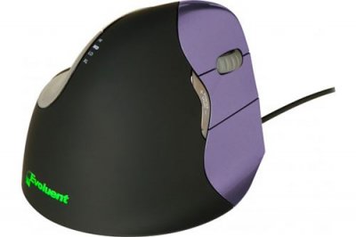 KOMELEC MICRO CONECTICPLUS Souris dordinateur verticale USB 6 boutons noire Mouse 4 petite taille - droitier