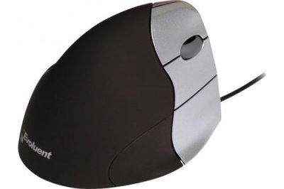 KOMELEC MICRO CONECTICPLUS Souris Verticale Usb 5 Boutons Noire Mouse 3 Droitier