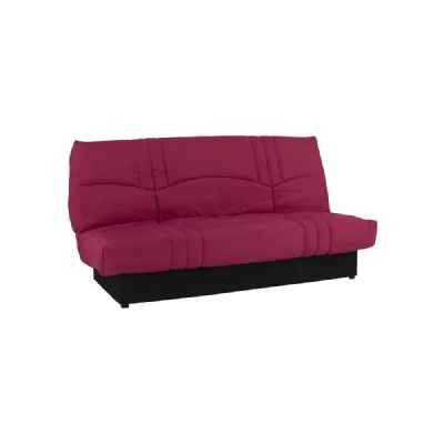 CONFORTEAM  PIXIE - Canap&eacute; Clic-clac 3 places - Bordeaux