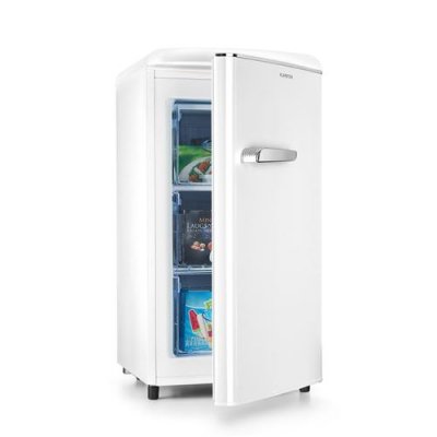 KLARSTEIN Cong&eacute;lateur Laika 60L 3 tiroirs Temp&eacute;rature -18 &agrave; 0 &deg;C Cr&egrave;me 