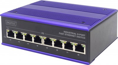 DIGITUS Conmutadorgiga industrial 5 puertos DN-650105