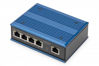 DIGITUS Conmutadorpoe gb industrial 4 ports 4016032458876