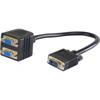 GENERIQUE Connect 1 x vga m&acirc;le vers 2 x vga femelle c&acirc;ble vga