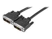 MCAD Connect 3 m 18 Plus 1 Male/Male DVI-D Single Link Cord - Black