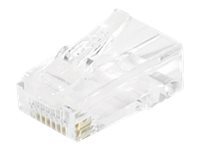 MANUTAN Connecteur &agrave; sertir 8P8C RJ45 CAT6 UTP - lot de 10