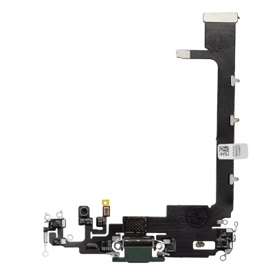 AVIZAR Connecteur de charge Lightning Clapio pour iPhone 11 Pro Max vert fonc&eacute;