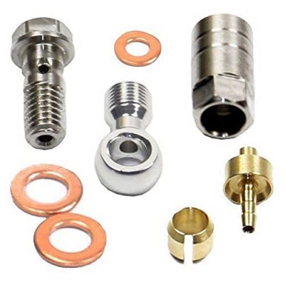 HOPE Connecteurs de durite  - 5mm Hose - 90 Degrees Complete}, n/a