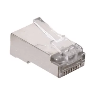MANUTAN Connecteurs RJ45 blind&eacute;s (8P8C) pour t&eacute;l&eacute;phonie - lot de 10 pcs