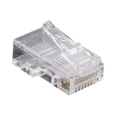 MANUTAN Connecteurs RJ45 non blind&eacute;s (8P8C) pour t&eacute;l&eacute;phonie - lot de 10 pcs