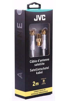 JVC Connectique Audio / Vid&eacute;o  COAX CABLE F M/M 2M