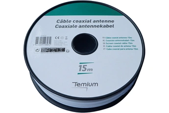 TEMIUM Connectique Audio / Vid&eacute;o  BOBIN 15M
