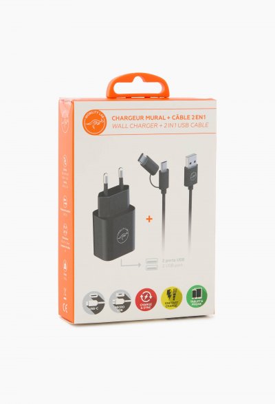 MOBILITY LAB Connectique et chargeurs pour tablette  WALLCHRG MICROUSB
