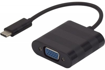 DACOMEX Connectique PC  Adaptateur USB3.1 C vers VGA Femelle