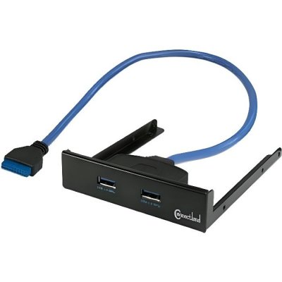 Connectique PC Panneau Frontal 2 ports USB3.0 sur emplacement 3.5
