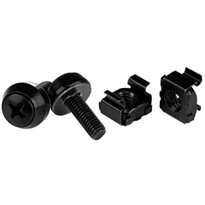 STARTECH.COM Connectique PC > StarTech Startech Connectique PC StarTech M5 Screws & Cage Nuts - 50 Pack Black