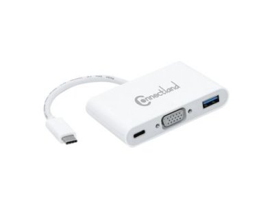 CONNECTLAND  AD-USB-C-to-VGA-A-C-Box Adaptateur USB Type-C