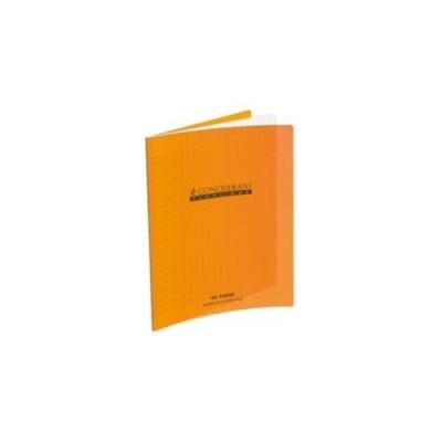 GENERIQUE Conquerant Cahier 170 x 220 mm, s&eacute;y&egrave;s, orange - Lot de 12