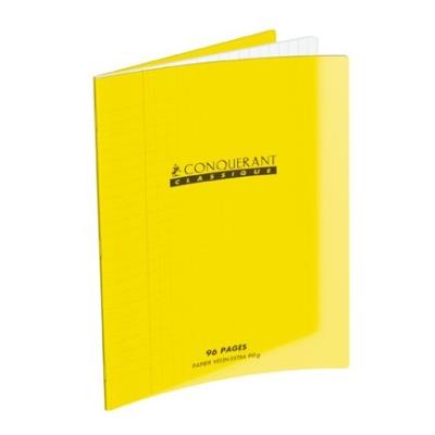 GENERIQUE CONQUERANT CLASSIQUE Cahier 210 x 297 mm, s&eacute;y&egrave;s,