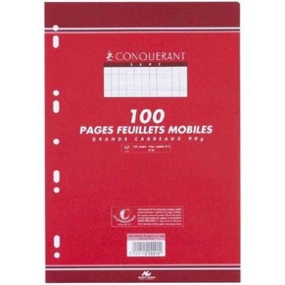 CONQUERANT  Sept Feuillets Mobiles 210 X 297 Seyes, 90gr