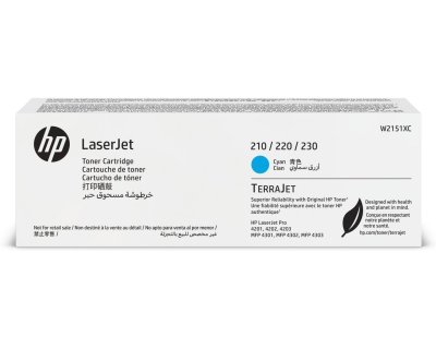 HP Conso imprimantes -  -  Toner Contract W2151XC Cyan